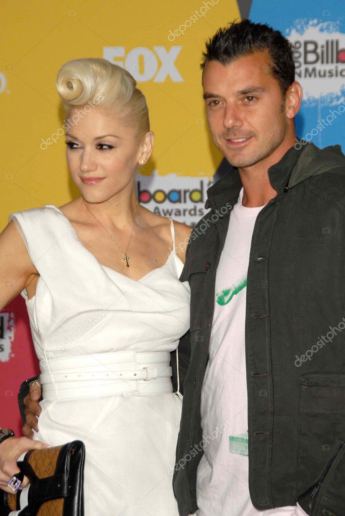 Гвен Стафани И Гэвин Россдейл – Стоковое Редакционное Фото.