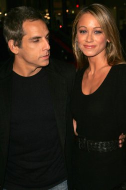 Ben stiller ve karısı christine taylor