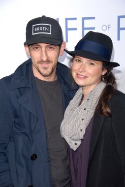 adam shapiro, katie lowes pi özel bir tarama, yaşam adlı fox studios zanuck tiyatro, los angeles, ca 11-16-12