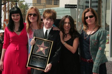 Hollywood walk rodney bingenheimer onurlandıran şöhret töreni