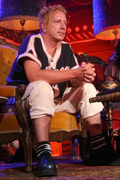 Johnny Rotten at the Bodog Music Battle Of The Bands Season Finale. House Of Blues, Los Angeles, CA. 09-05-07 — Stock Photo, Image