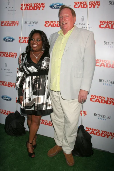 Sherri shepherd och jeffrey jones — Stockfoto