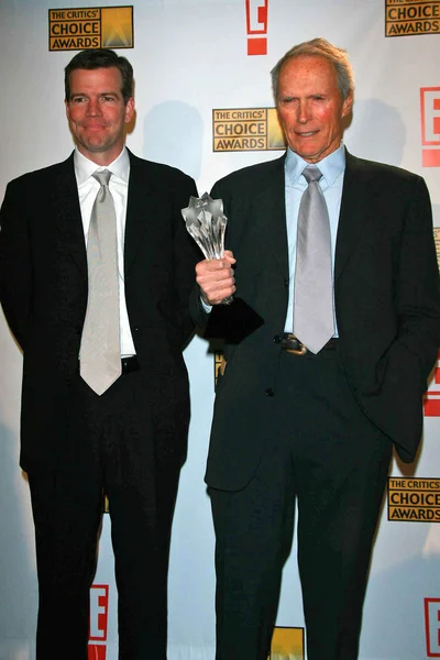 Robert Lorenz and Clint Eastwood — Stock Photo, Image