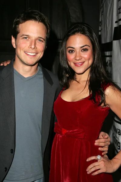 Scott Wolf and Camille Guaty