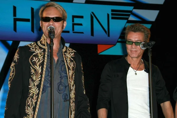 Van halen reunion tur basın toplantısı — Stok fotoğraf