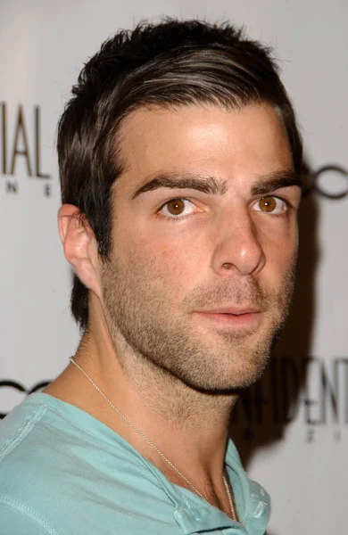 Zachary Quinto Ordförande — Stockfoto