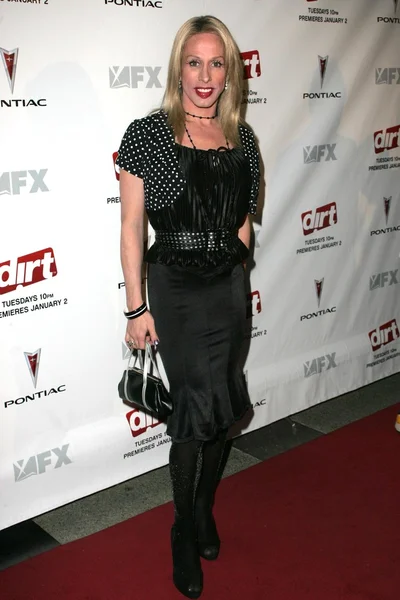 Alexis Arquette at the premiere screening of the FX original drama series Dirt. Paramount Theatre, Los Angeles, CA. 12-09-06 — Stock Photo, Image