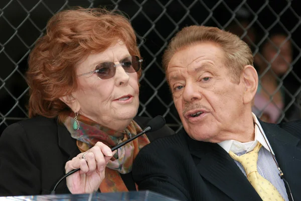 Anne meara i jerry stiller — Zdjęcie stockowe