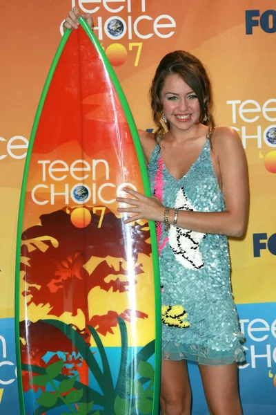 2007 Sala stampa Teen Choice Awards — Foto Stock