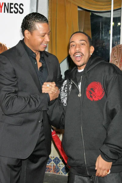 Terrence howard en ludacris — Stockfoto