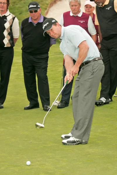 De 9de jaarlijkse michael douglas en vrienden beroemdheid golf evenement — Stockfoto