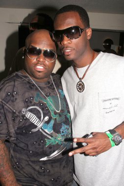 Cee-Lo and Pras at the ROLLING STONE and the Hard Rock Hotel Celebrity Poker Tournament. The Hard Rock Hotel and Casino, Las Vegas, NV. 09-08-07