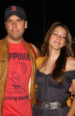 Dane Cook and Raquel Houghton