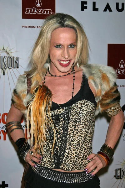 Alexis Arquette at Flaunts 8th Annual Anniversary and Toy Drive benefitting. The Edison, Los Angeles, CA. 12-08-06 — Stock Photo, Image