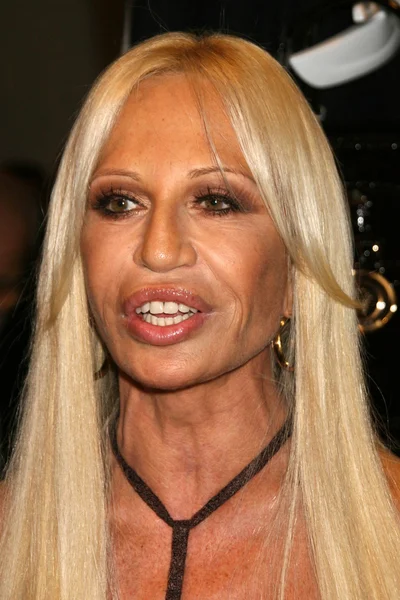 Donatella versace — Φωτογραφία Αρχείου