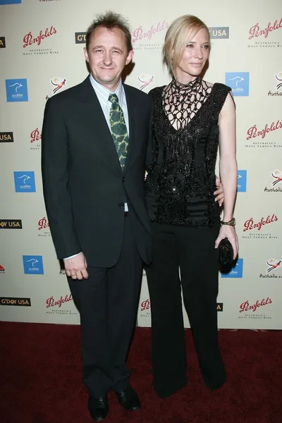 Andrew Upton, Cate Blanchett — Zdjęcie stockowe