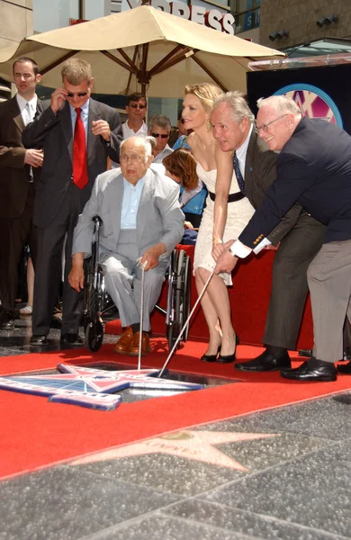 Michelle Pfeiffer Hollywood Walk of Fame ünnepség — Stock Fotó