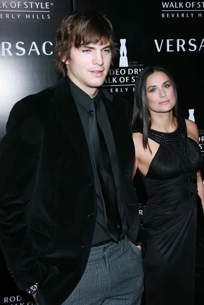 Ashton Kutcher, Demi Moore — Fotografia de Stock