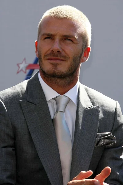 David Beckham. — Foto de Stock