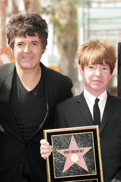 Hollywood walk rodney bingenheimer onurlandıran şöhret töreni — Stok fotoğraf