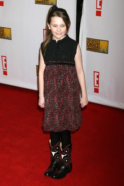 Abigail Breslin al dodicesimo Annual Critics Choice Awards. Auditorium Civico di Santa Monica, Santa Monica, CA. 01-12-07 — Foto Stock