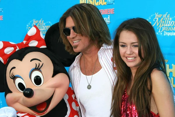 Billy Ray Cyrus, Miley Cyrus — Foto Stock