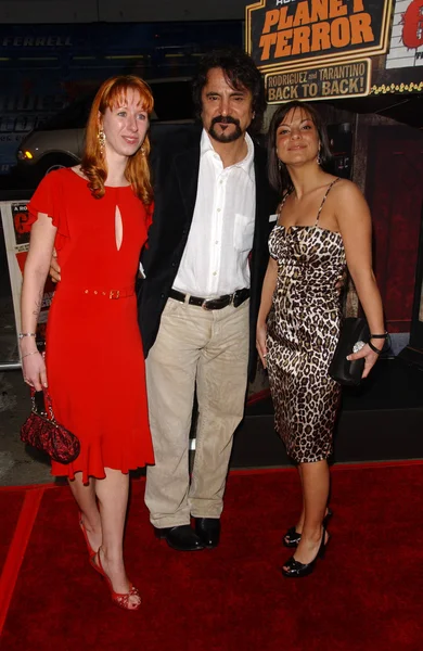 Tom Savini and family — Stock Photo, Image