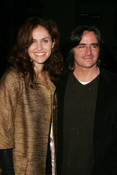 Amy Brenneman, Brad Silberling — Zdjęcie stockowe