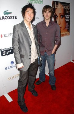 Aaron yoo ve reece thompson, hollywood life dergileri 9 yıllık genç hollywood Ödülleri. müzik kutusu, hollywood, ca. 04-22-07