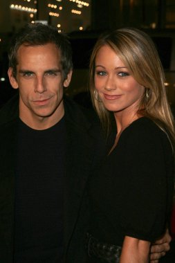 Ben stiller ve karısı christine taylor
