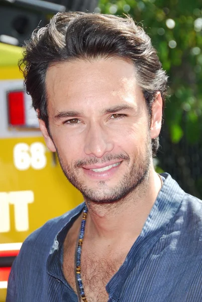 Rodrigo Santoro Ordförande — Stockfoto