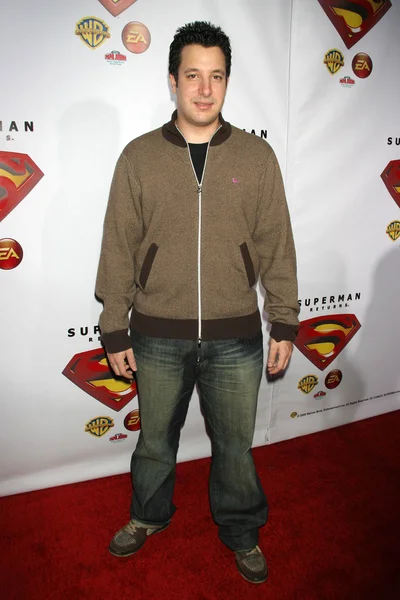 "Superman: Powrót"Dvd i wideo gra Launch Party — Zdjęcie stockowe