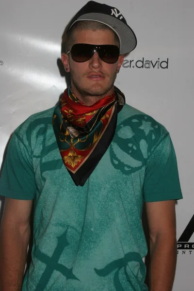 Alexander ronden david op de fashionweek gehost door donna derrico partij. Republiek, west hollywood, ca. 03-23-07 — Stockfoto