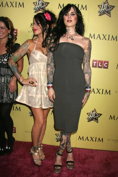 Pixie e Kat Von D — Fotografia de Stock