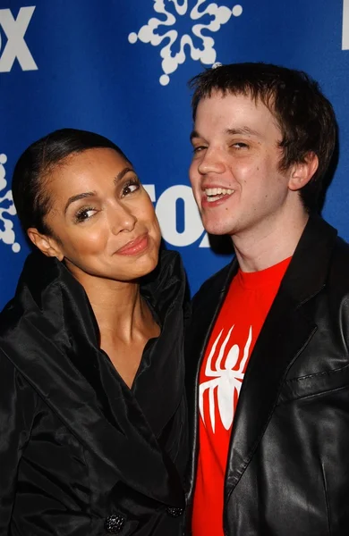 Tamara taylor en eric millegan — Stockfoto