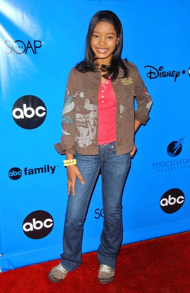 (Inggris) Kiki Palmer di Disney - ABC Television Group All Star Party. Ritz-Carlton Huntington Hotel, Pasadena, CA. 01-14-07 — Stok Foto