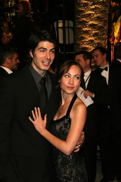 Brandon Routh, Courtney Ford — Stock Photo, Image