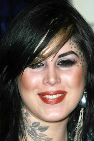 Kat Von D llegando a los MTV Video Music Awards 2007. The Palms Hotel And Casino, Las Vegas, NV. 09-09-07 —  Fotos de Stock