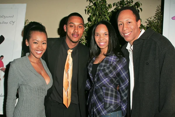 Denyce Lawton, Wesley Johathan, Cherie Johnson e Van Elder — Fotografia de Stock