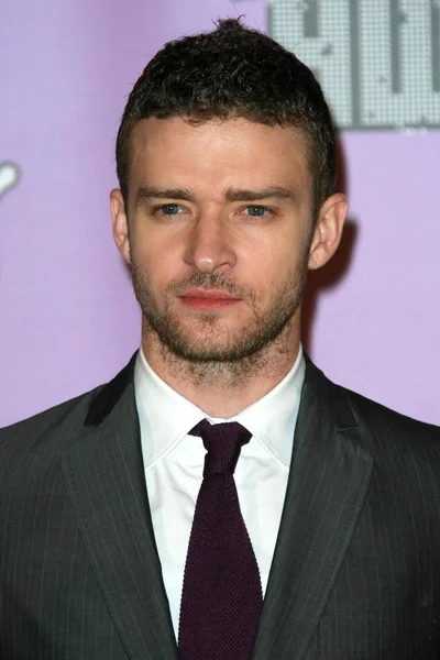 Justin Timberlake lehdistöhuoneessa 2007 MTV Video Music Awardsissa. Palms Hotel And Casino, Las Vegas, NV. Viikkokatsaus — kuvapankkivalokuva