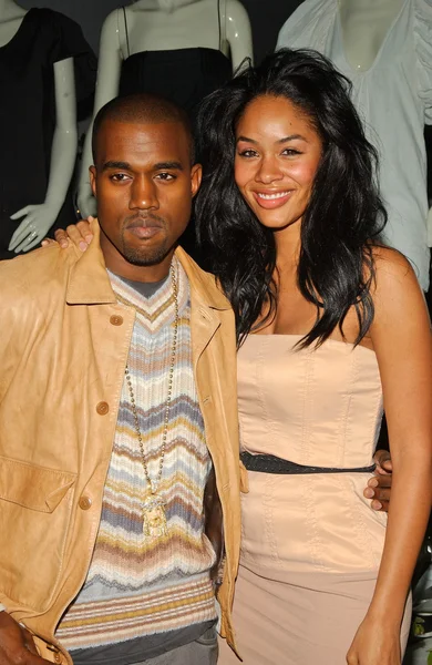 Kanye West y Alexis Rainey — Foto de Stock