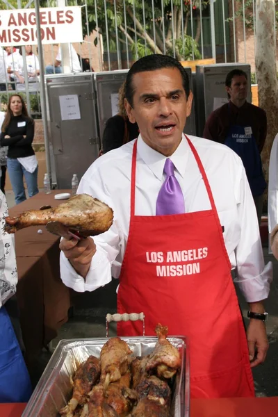 Borgmästare antonio villaraigosa — Stockfoto