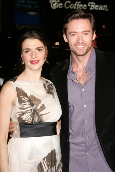 Rachel weisz och hugh jackman — Stockfoto