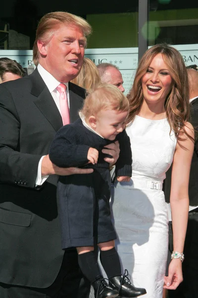 Cerimônia da Calçada da Fama de Donald Trump Hollywood — Fotografia de Stock
