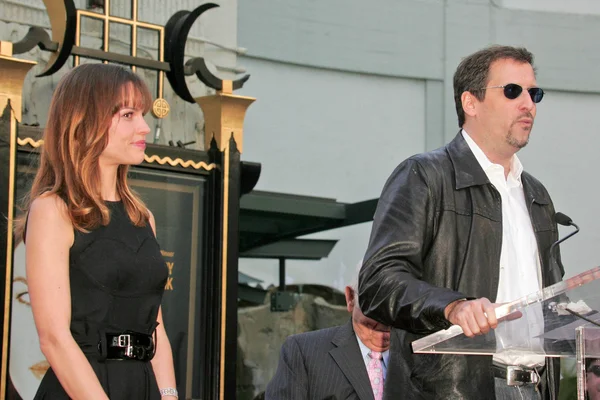 Hollywood Walk of Fame Honoring Hilary Swank — Stock Photo, Image