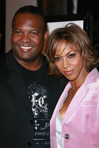 Rodney peete en holly robinson peete — Stockfoto