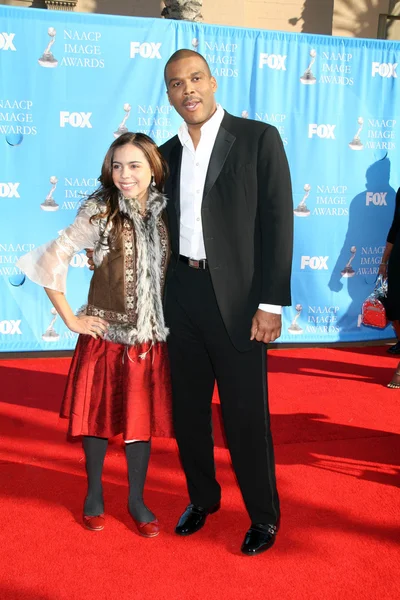 Alexandra Rieger and Tyler Perry — Stock Photo, Image