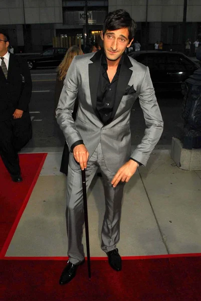 Adrien brody på premiären av hollywoodland. akademin av film konst och vetenskap, beverly hills, ca. 09-07-06 — Stockfoto