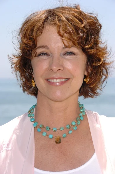 Kathleen Quinlan na Primeira Conferência de Imprensa Anual da Celebração Malibu de Anúncio de Cinema. Malibu Pier, Malibu, CA. 05-24-06 — Fotografia de Stock