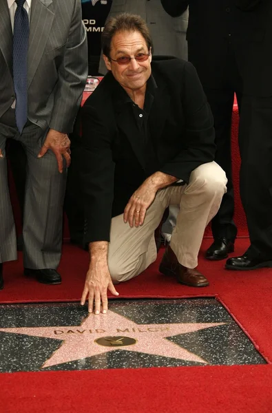 David Milch Hollywood Walk of Fame Cerimonia — Foto Stock